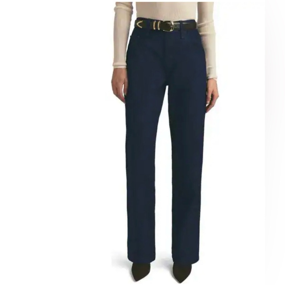 Favorite Daughter The Jennifer Loose Straight-Leg Jeans in Stout - NWT